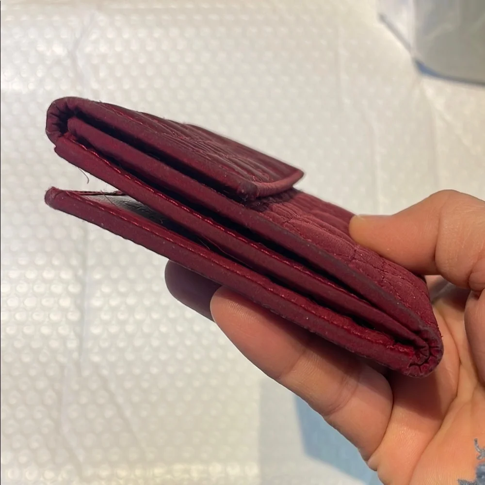 Christian Dior Quilted Jersey Wallet